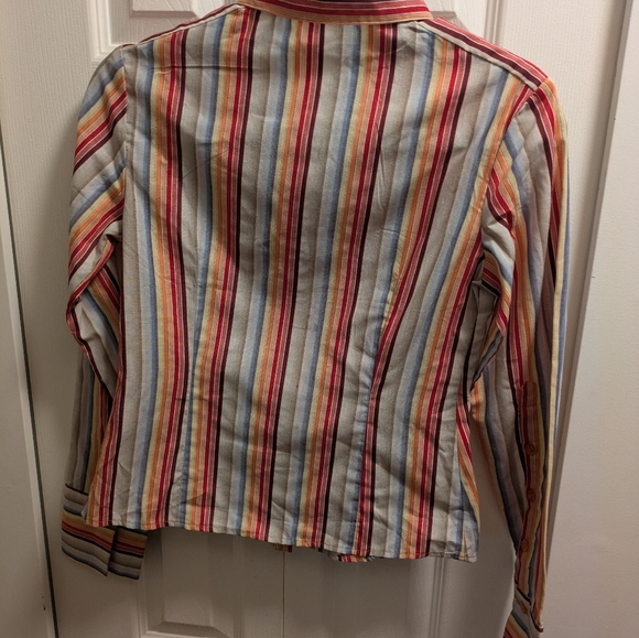 Striped Button Down Shirt - Picture 6 of 6
